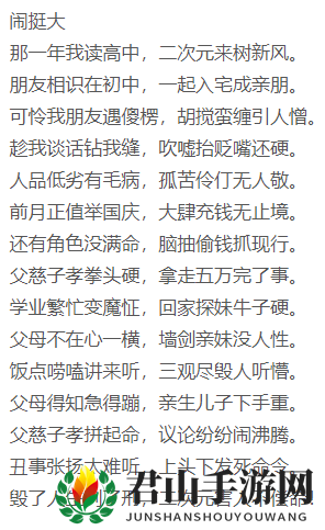 闹挺大是什么梗