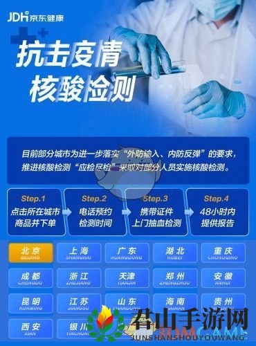 核酸检测预约操作流程