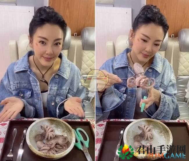 张雨绮剪八爪鱼视频引发热议