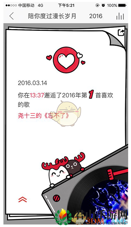 《网易云音乐》查看专属音乐日历方法