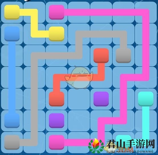 《欢乐六边形》中级连线第19关攻略